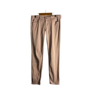 Adriano Goldschmied Women's Pink The Stilt Cigarette Leg Jean